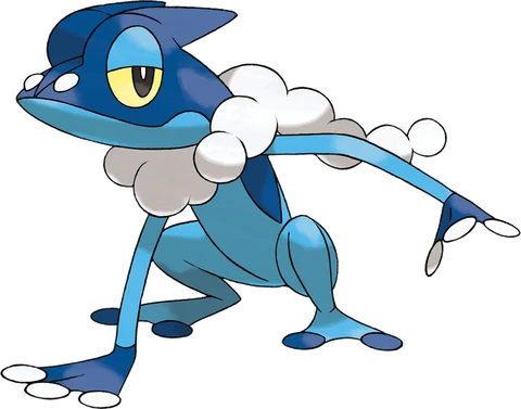 Frogadier artwork