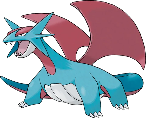 Salamence artwork