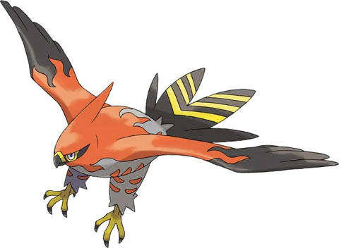 Talonflame artwork