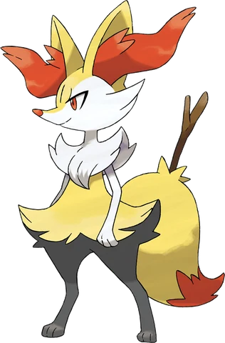 Braixen artwork
